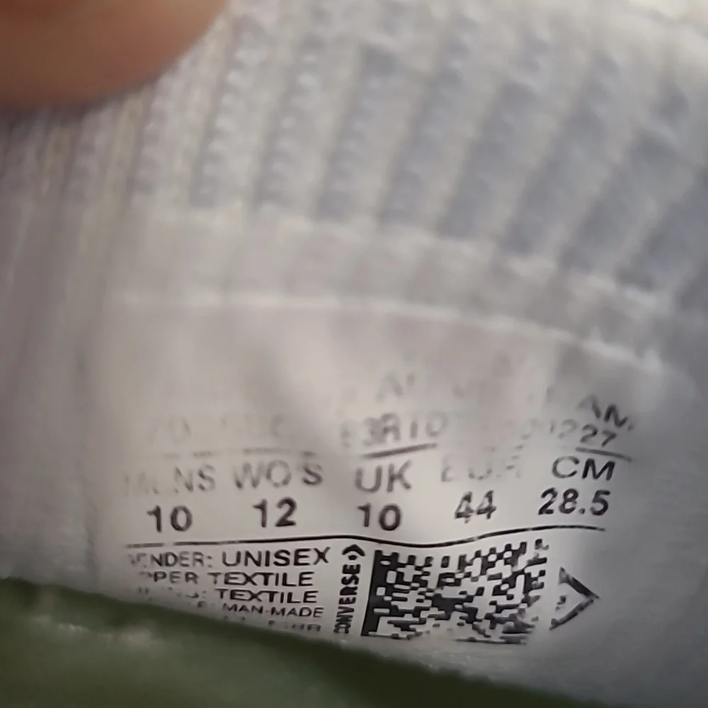 Converse Chuck Taylor All Star Crater Knit High Top White Men 10, Wom 12 - Picture 11 of 11